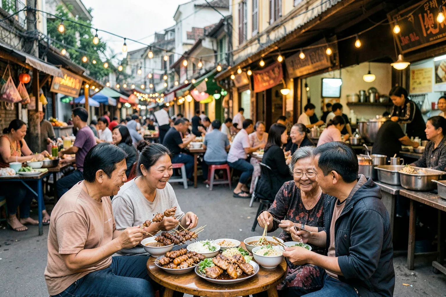 Ăn gì quanh chợ Kỳ Lừa và chợ Đông Kinh: một ngày ăn ở phố Lạng Sơn