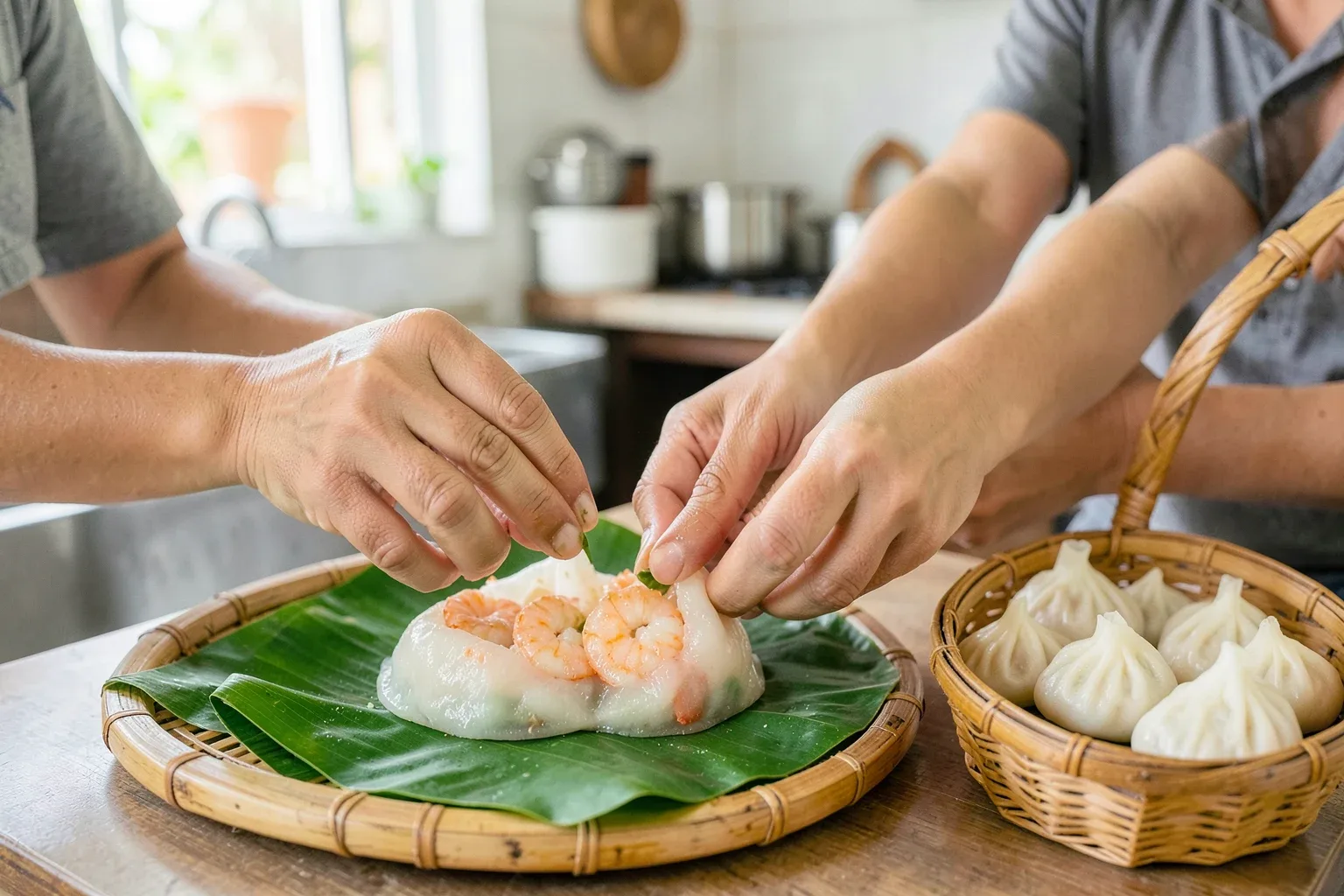 Bánh bột lọc Quảng Bình và Mỹ Chánh: lọc lá, lọc trần và cách gói ở nhà