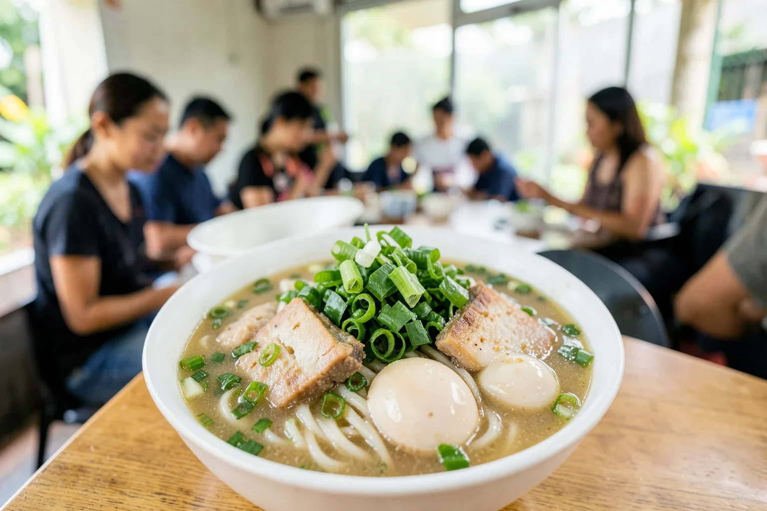 Bánh canh hẹ Tuy Hòa: tô bánh canh xanh mùi hẹ của người Phú Yên