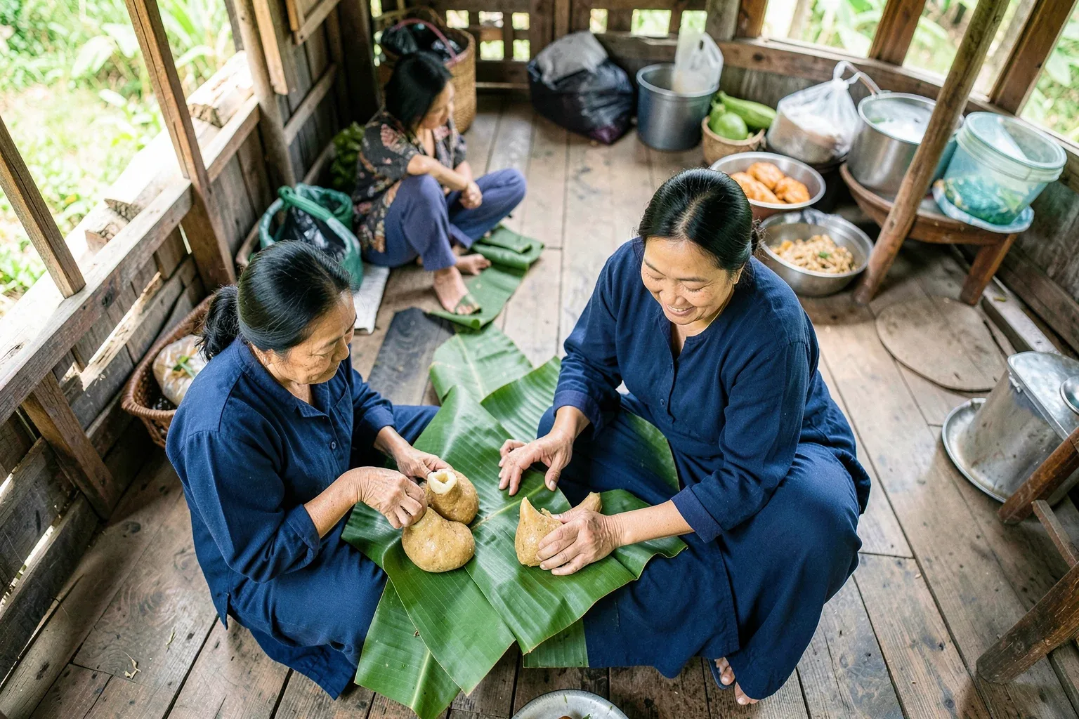 Bánh coóc mò, bánh gio, bánh ngải của người Tày: làm thế nào, ăn dịp nào