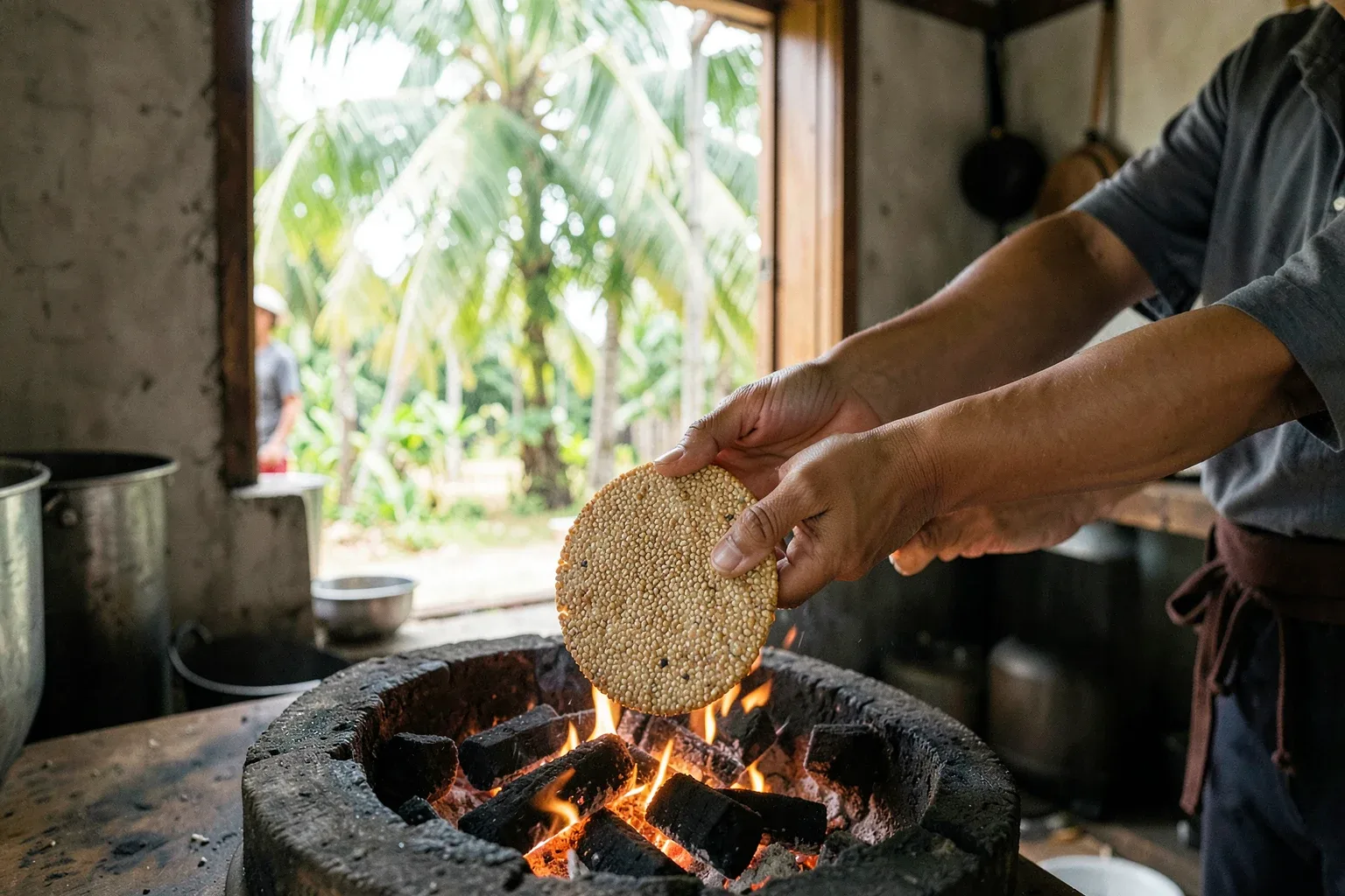 Bánh tráng Mỹ Lồng nướng thế nào cho phồng giòn và ăn kèm gì ngon