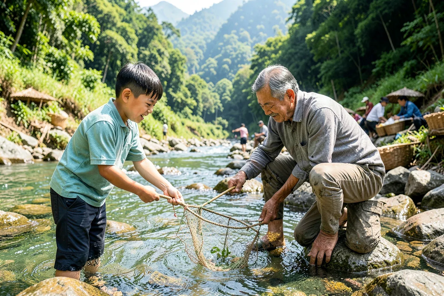 Cá suối Lai Châu: rán giòn, nấu chua măng, sấy gác bếp và cách ăn cả xương