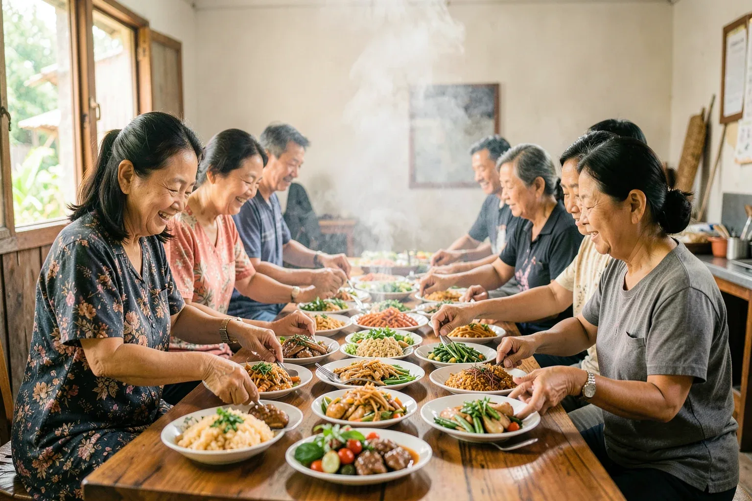 Mâm cỗ đám giỗ ba miền: Bắc bốn bát sáu đĩa, Trung chay mặn, Nam thịt kho