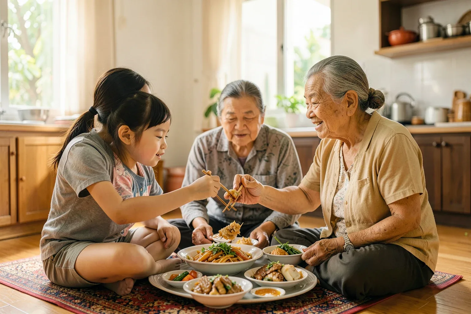 Phép ăn trong bữa cơm Việt: mời cơm, gắp đũa và chén nước mắm chung