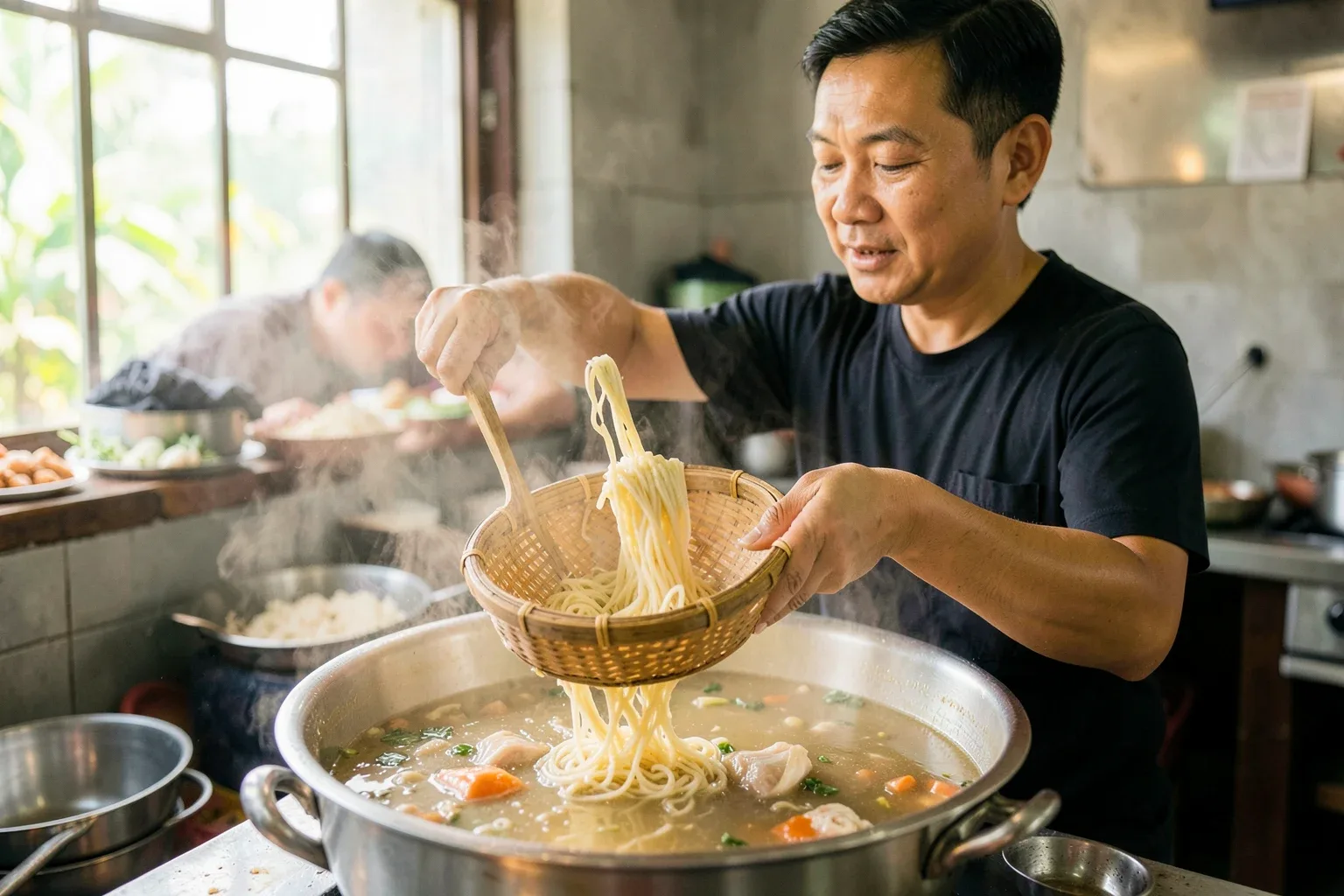Phở bò Nam Định: khác phở Hà Nội ở đâu, ăn sao và nấu lại tại nhà