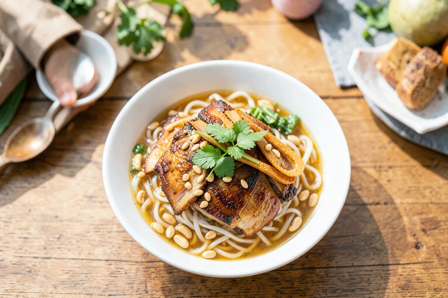 Phở chua Lạng Sơn: bát phở không nước dùng và mười mấy thứ ăn kèm