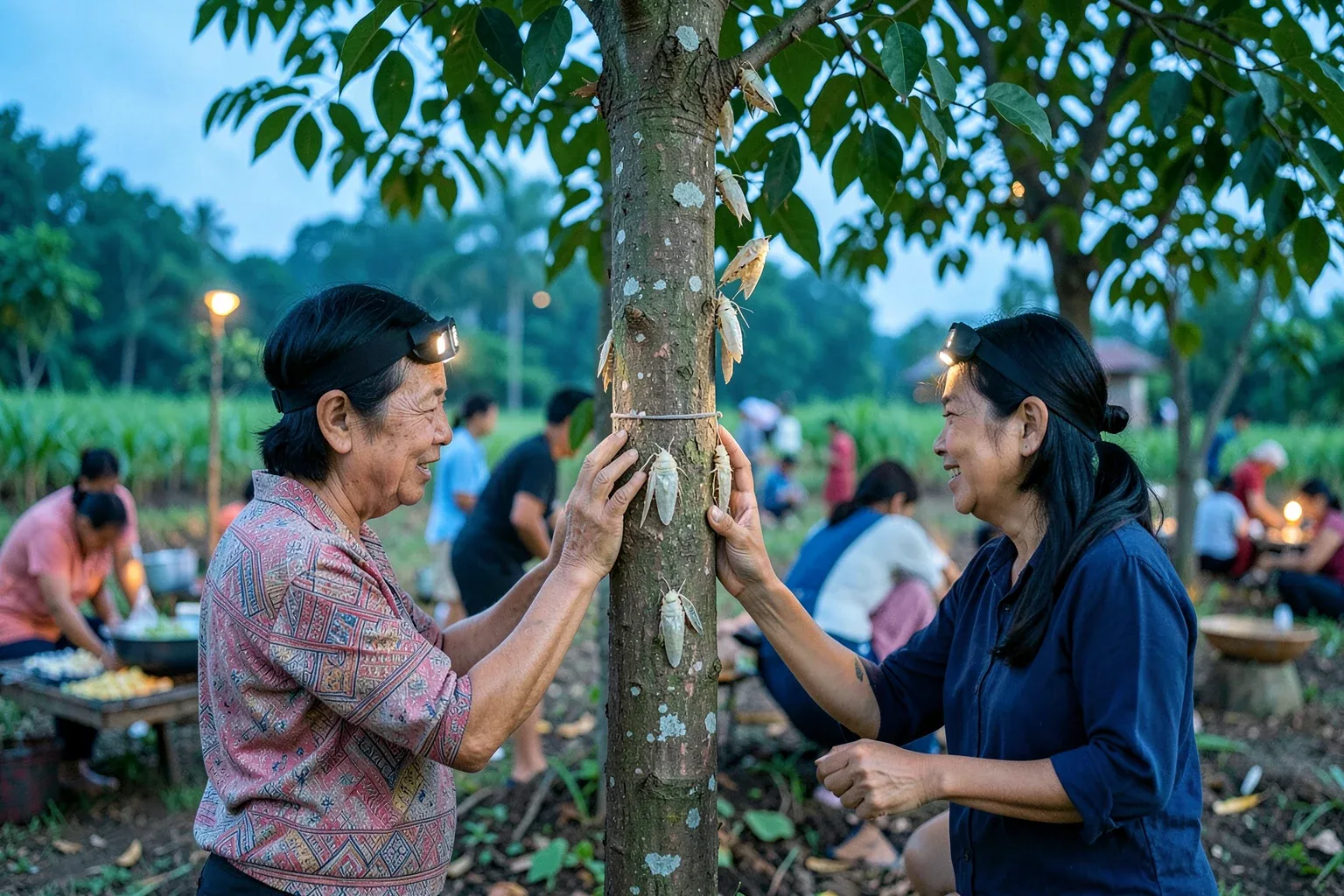 Ve sầu Bình Phước: mùa ve sữa, cách chiên rang và ai không nên ăn