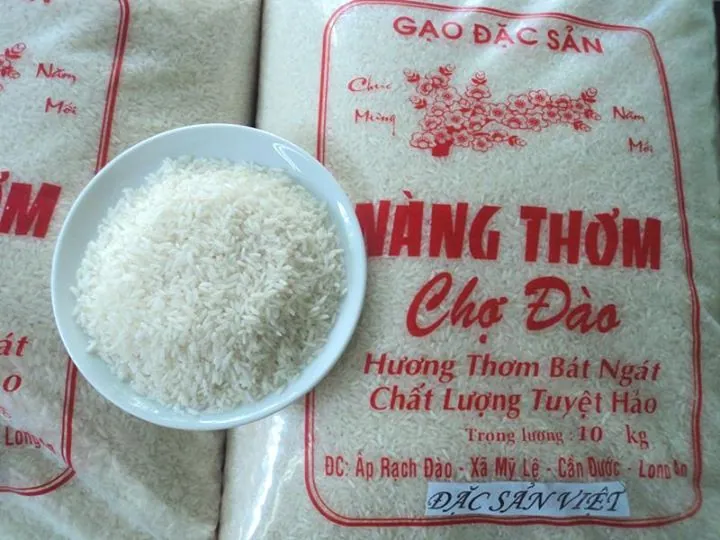 Đặc sản mang hương vị quê hương của đặc sản Gạo nàng thơm chợ Đào