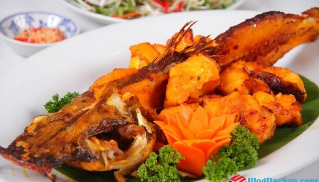 Đến Đắk Nông phải thưởng thức đặc sản cá lăng nướng