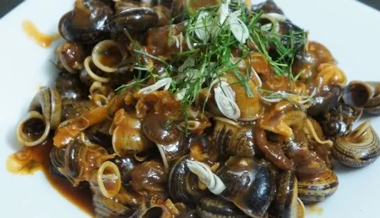 Thưởng thức đặc sản ốc xu núi Bà Tây Ninh