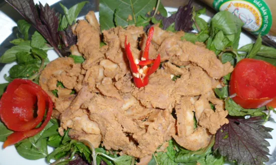 Thịt lợn muối chua Hòa Bình ngon không cưỡng nỗi