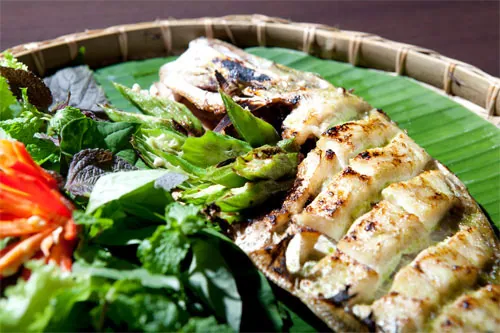 Đặc sản cá bò da nướng nổ tiếng Khánh Hòa