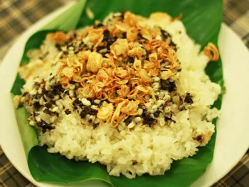 Nhớ lại hương vị xôi trứng kiến Lục Ngạn, Bắc Giang