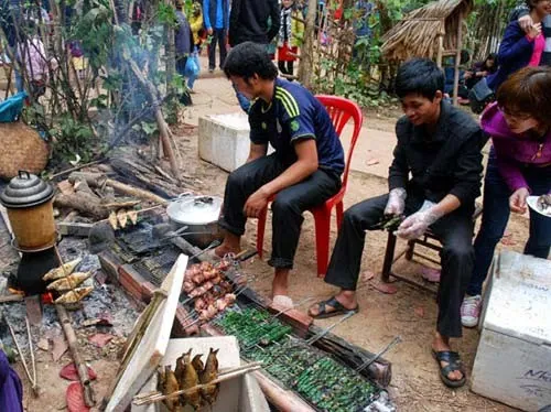 Chả rau đáu quý hiếm món đặc sản của Hòa Bình