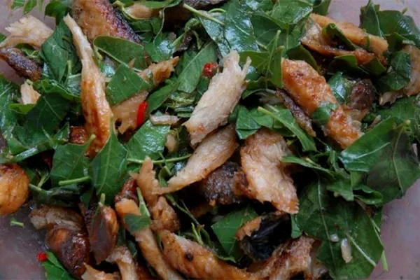 Gỏi sầu đâu món đặc sản ngọt đắng của An Giang