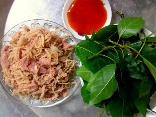 Thịt lợn muối chua món đặc sản Hòa Bình nổi tiếng