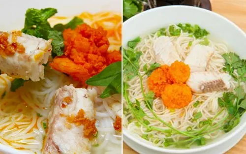 Đậm đà với món đặc sản bún cá Kiên Giang