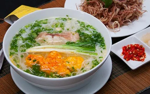 Đậm đà với món đặc sản bún cá Kiên Giang