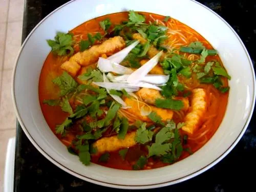 Món bún suông đặc sản thơm ngon của Trà Vinh