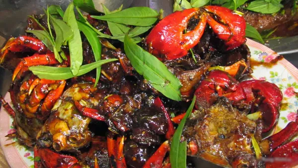 Món chù ụ ba động đặc sản ngon mê ly của Trà Vinh