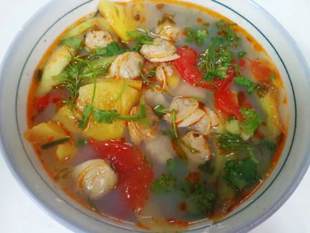 Cách làm canh ngao nấu dứa chuẩn vị, ngon đến ngây ngất cho ngày nắng