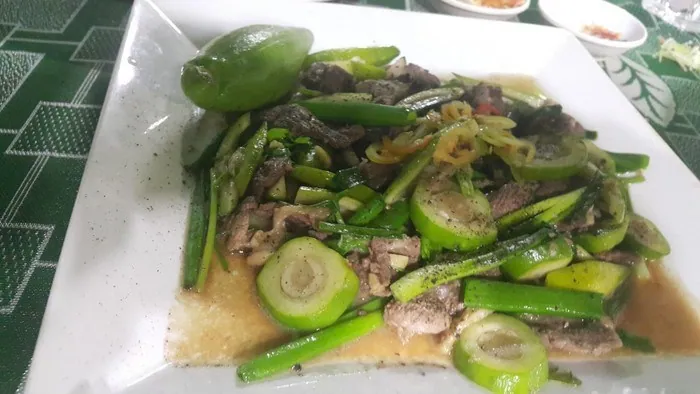 Món ăn ngon tuyệt với từ đặc sản bông mỏ quạ miền Tây