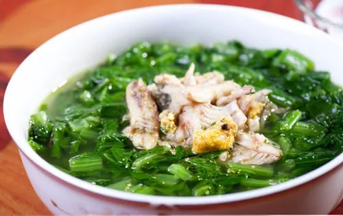 Cách nấu canh rau cải cá rô đồng tuyệt ngon và không bị tanh