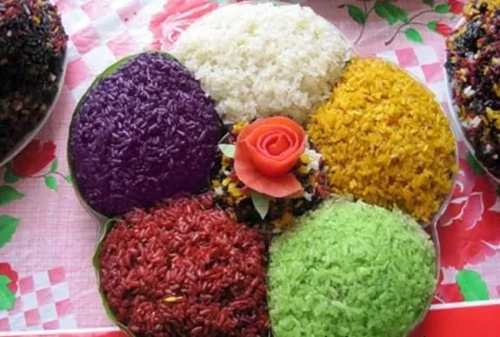 những món xôi ngon và lạ nổi tiếng của người Tày