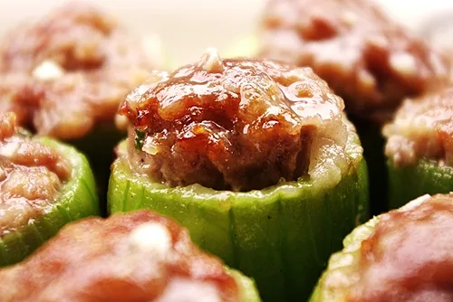 Mướp hương nhồi thịt ngọt ngon, thơm lừng