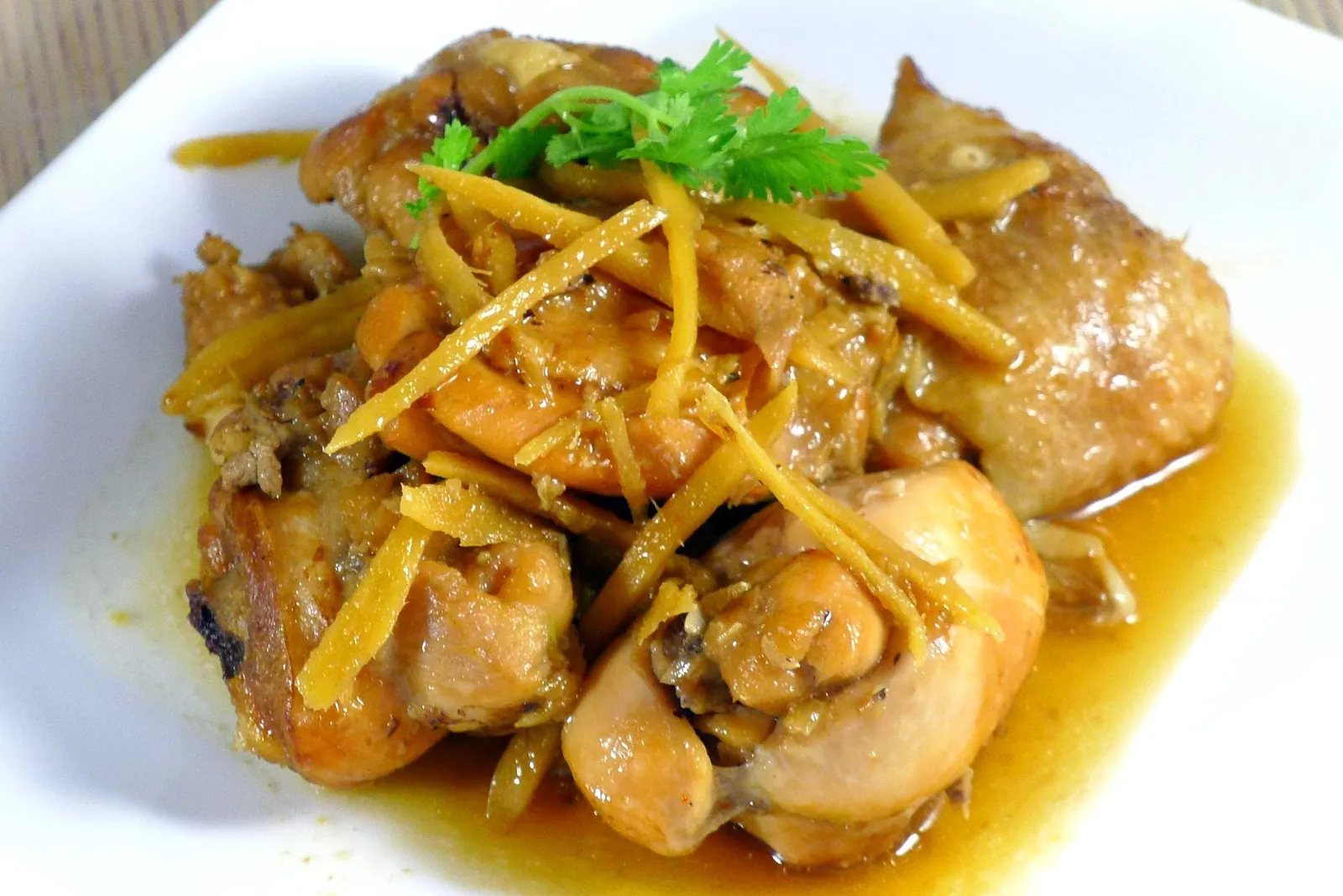 Gà kho gừng ngon đậm đà cho bữa cơm