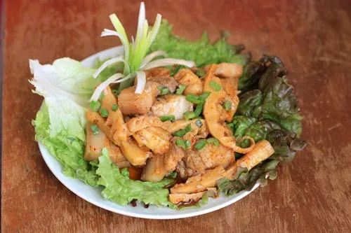 Thịt ba chỉ kho măng tươi ngon đậm đà mà không ngán