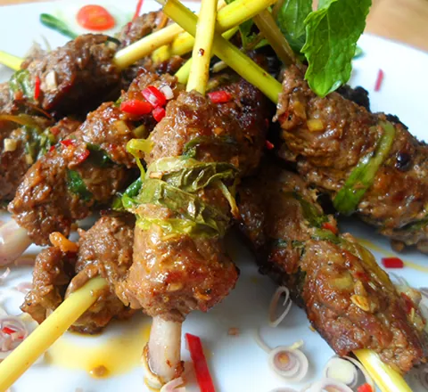 Bò nướng sả ớt thơm ngon bổ dưỡng ăn vào là chỉ biết khen thôi