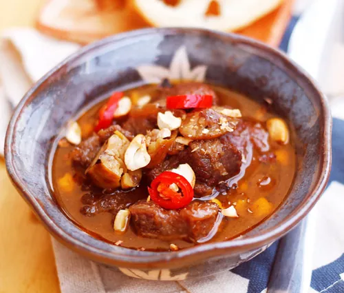 Bò hầm hạt dẻ ngon đậm đà khó quên
