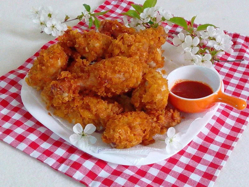 Cách làm món gà rán KFC giòn ngon chẳng cần phải đến tiệm