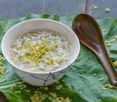 Thu sang không thể thiếu bát chè cốm vò dẻo thơm