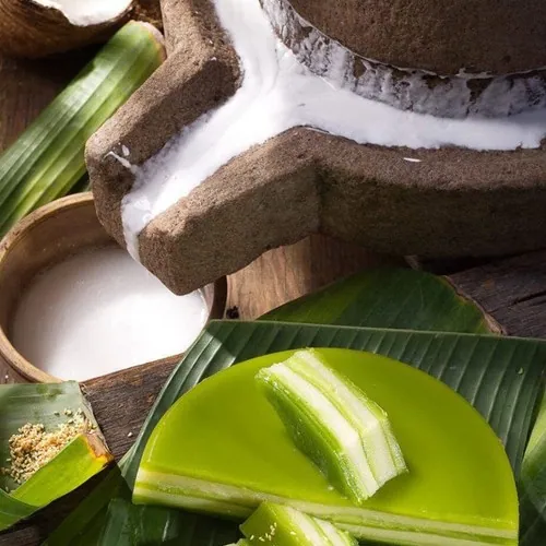 Bánh da lợn miền Tây thơm thơm béo béo giản dị tình quê