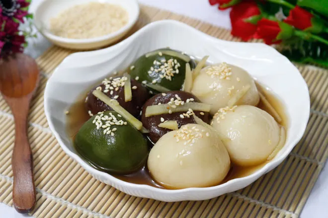 Cách nấu chè trôi nước dẻo ngọt, thơm nồng cho ngày đông lạnh