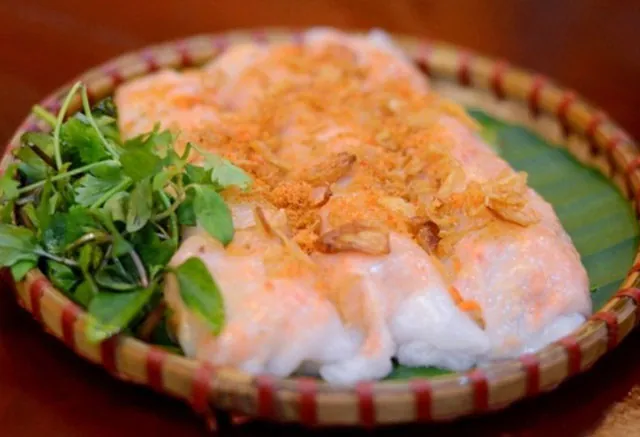 Bánh cuốn tôm – đặc sản của Thái Bình