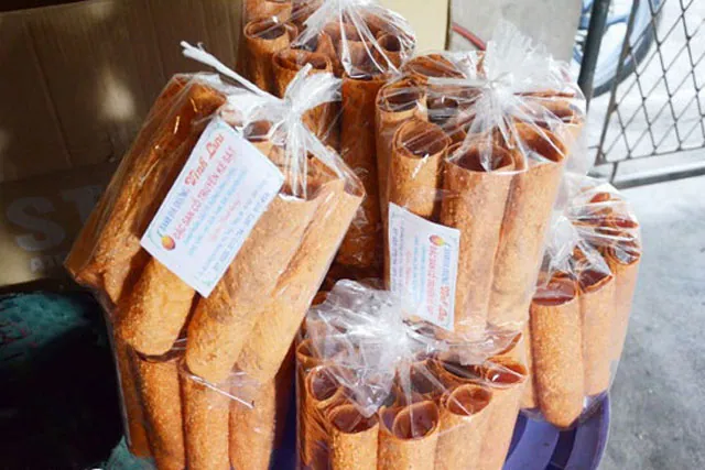 Bánh đa gấc Kẻ Sặt ngon trứ danh vùng đất Hải Dương
