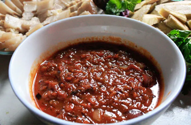 Thơm hương quyến rũ món mắm tép tiến vua Đình Trung