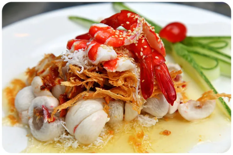 Lạ miệng với món gỏi măng cụt ,đặc sản miệt vườn Lái Thiêu