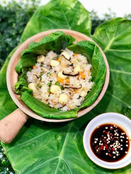 Bí quyết cho món cơm chiên hạt sen giòn rụm ngon hơn cả ngoài hàng