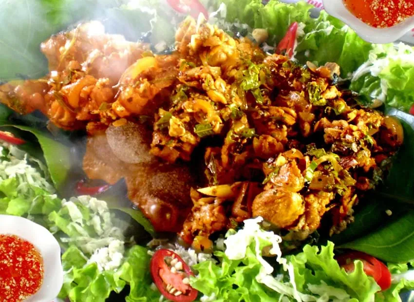 Sỏi mầm – món ăn độc lạ chỉ có ở Hậu Giang