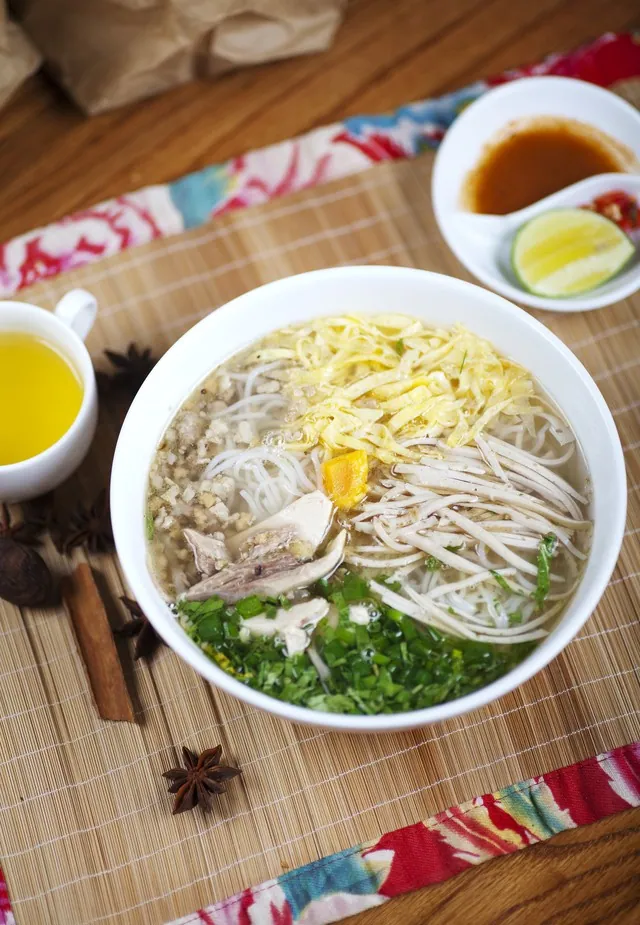 Đậm đà hương vị ẩm thực trong bún thang Hà Thành
