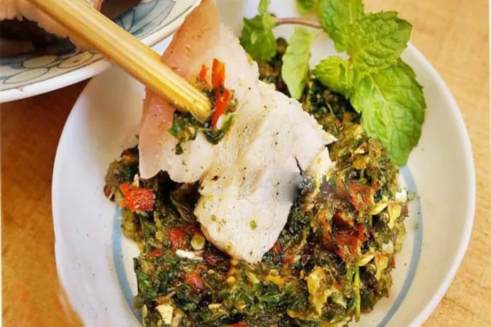 Cách làm hương vị Chẳm chéo đặc trưng của vùng Tây Bắc