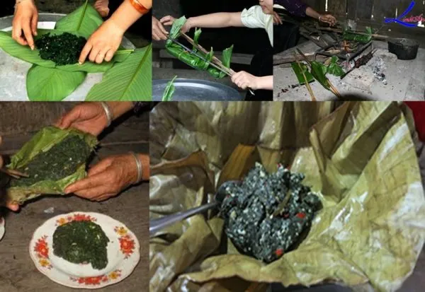 Rêu đá Phú Thọ món ăn đặc sản độc đáo của người Mường