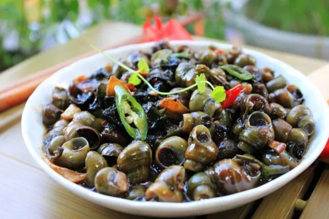 Ốc gạo Tân Phong nổi tiếng xứ Tiền giang
