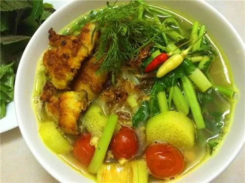 Hương vị đặc trưng món bún cá rô đồng tại Hải Dương