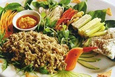 Gỏi cá nhệch – món ăn đặc sản Kim Sơn, Ninh Bình