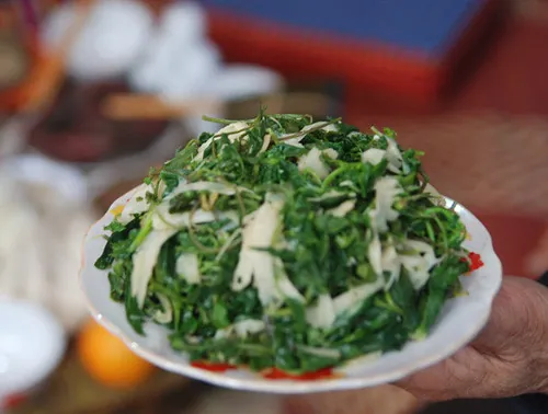 Độc đáo món rau rừng đồ dân dã Hòa Bình